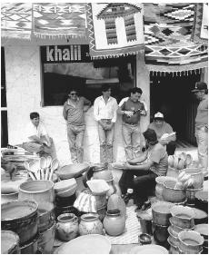 A market in Otavalo.