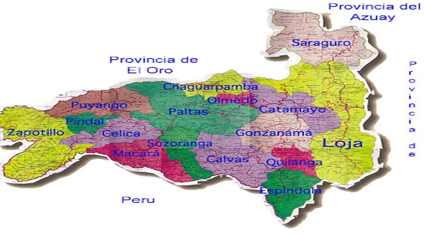 La provincia de Loja 
          Sus cantones, su gran diversidad